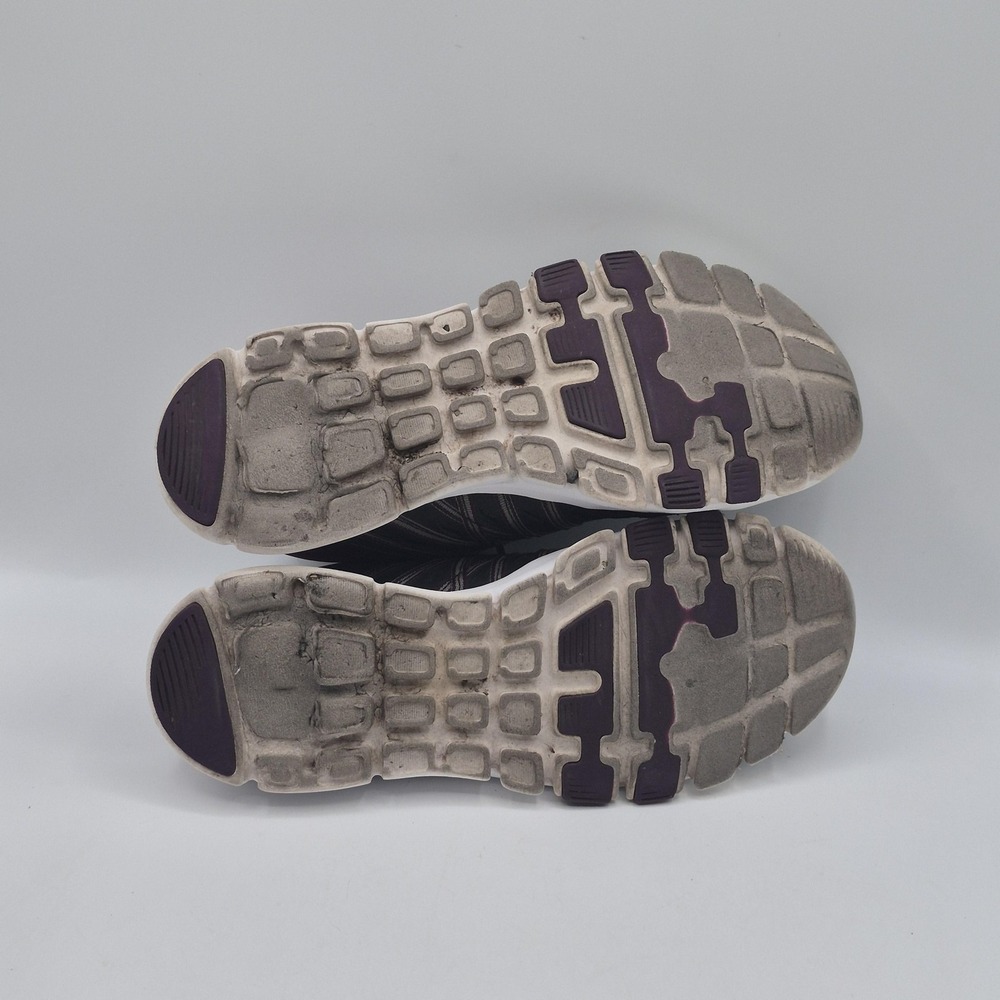 Reebok YourFlex Shoes Womens Size 8 Black Purple Mesh Athletic Training Sneakers - Picture 8 of 13